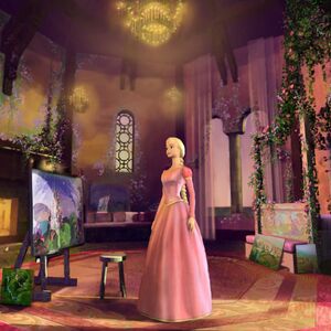 barbie as rapunzel book