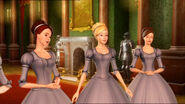 Courtney, Delia and Edeline singing