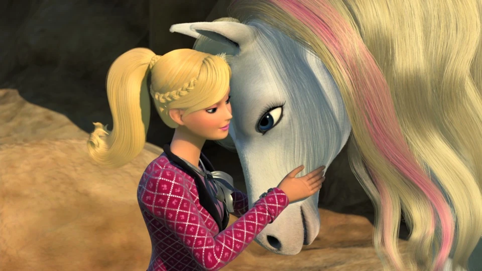 barbie and pony