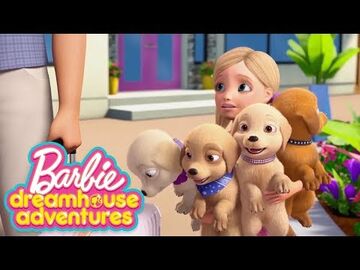 Barbie with a dog deals