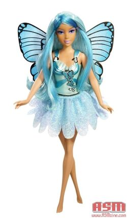 Blue fairy top barbie