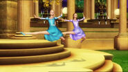 Exhibiting their moves