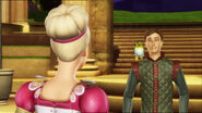 Derek meets Princess Genevieve in the magical world