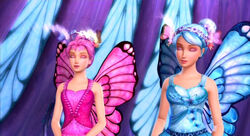 Barbie mariposa top rayla