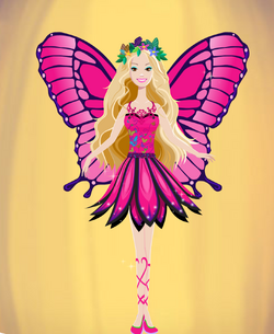 Barbie: Mariposa Dress Up