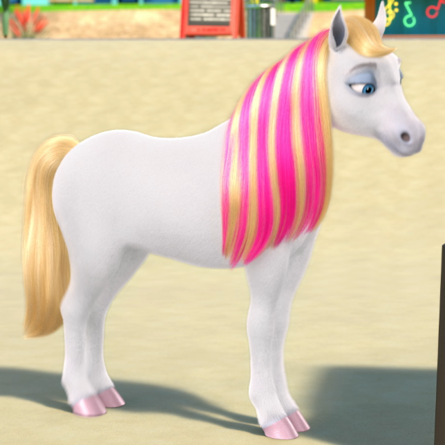 Barbie and the magic horse top