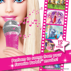 Sing along with barbie dvd sales