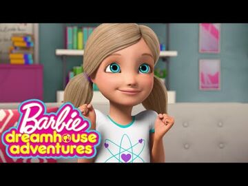Barbie dreamhouse adventures cake top