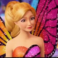barbie en mariposa