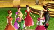 Delia and Edeline listen to the conversation