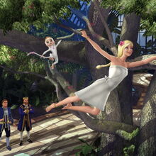barbie island princess monkey
