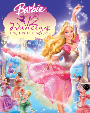 barbie in the 12 dancing princesses book