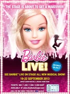 The poster of the live shows in Thailand