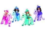 Kelly and friends mini musketeers dolls