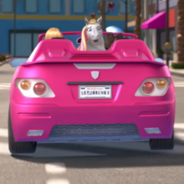 Barbie magic car on sale
