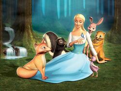 Barbie forest movie shop