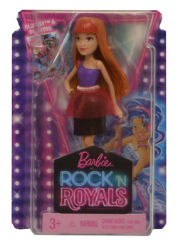 Barbie Vestito Rock & Royals, Rosa - DF Toys & Games