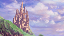 Barbie rapunzel castle shop