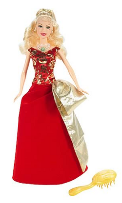 Barbie in a christmas carol doll cheap