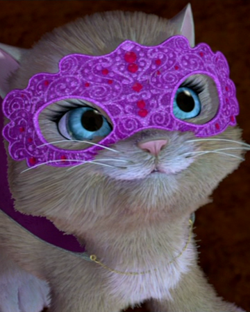 barbie with cat