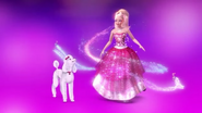 Barbie's dress transformed