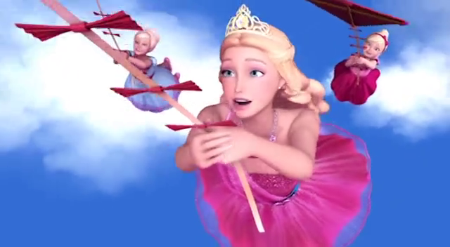barbie flying into fire vine with fifth harmony song