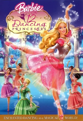 Barbie in The 12 Dancing Princesses DVD cover 2006