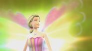 Elina's wings become rainbow-colored
