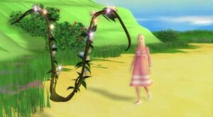 The faeries give a swing for Clara