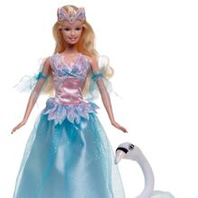 swan princess barbie doll