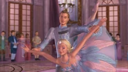 Prince Daniel dancing with Odile (disguised as Odette)