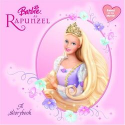 Barbie as rapunzel book sales