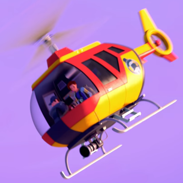 helicopter barbie