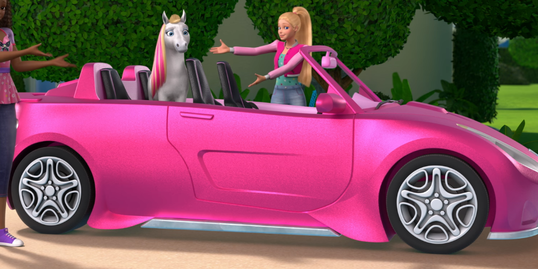 Barbie magic car clearance