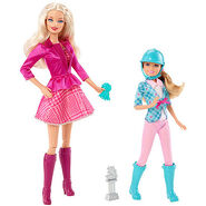 Barbie and Stacie dolls from Barbie & Her Sisters in A Pony Tale doll line.