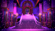 The palace foyer at To Be a Princess/To Be a Popstar music video