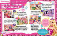 Barbie Princess Charm School Storybook Scenes