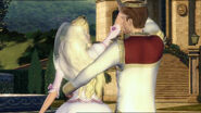 Prince Derek and Princess Genevieve continue dancing