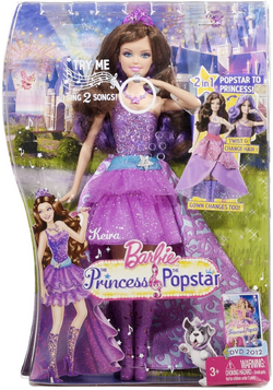 Barbie princesa pop star keira