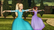 Hadley and Isla dance