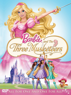 Barbie Three Musketeers DVD Cover