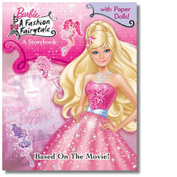 Barbie a fashion fairytale top book