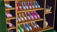 The slippers made by Derek