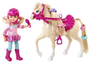 Barbie & Her Sisters in A Pony Tale Doll Chelsea and Horse 2