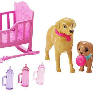 barbie puppy cradle