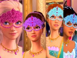 Barbie masquerade movie clearance