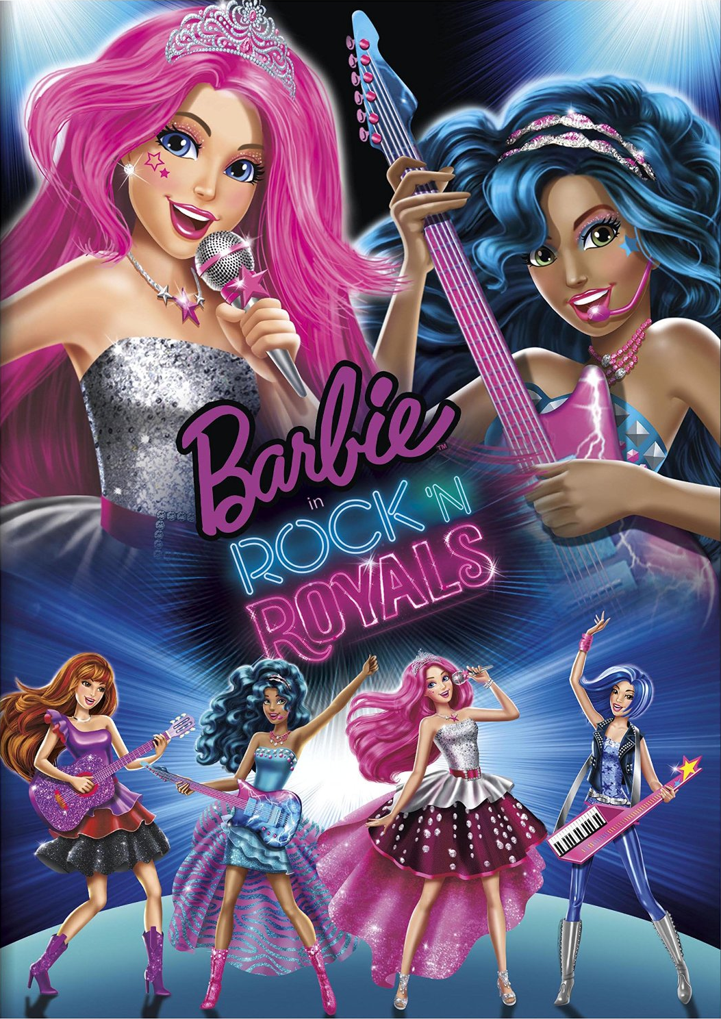 barbie rock n royals game