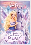 The new Barbie and the Magic of Pegasus DVD cover