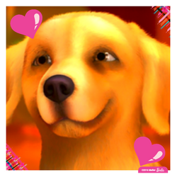 Barbie princess charm school dog shop