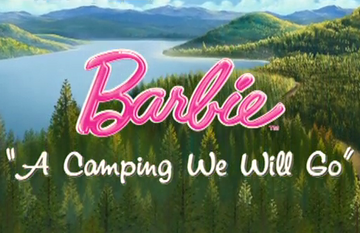 Barbie au camping deals